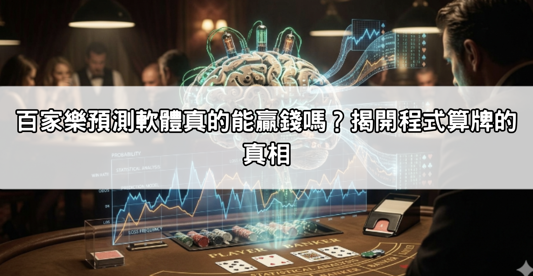 百家樂預測軟體真的能贏錢嗎？揭開程式算牌的真相